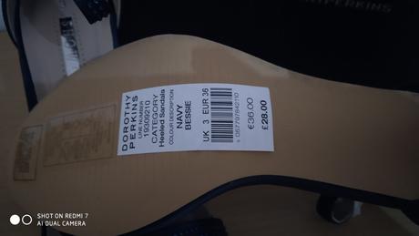 Společenské boty dorothy perkins, tmavě modré, 36