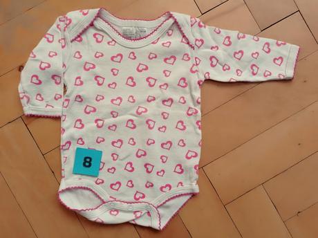 Body dlouhý rukáv 62, h&m,62