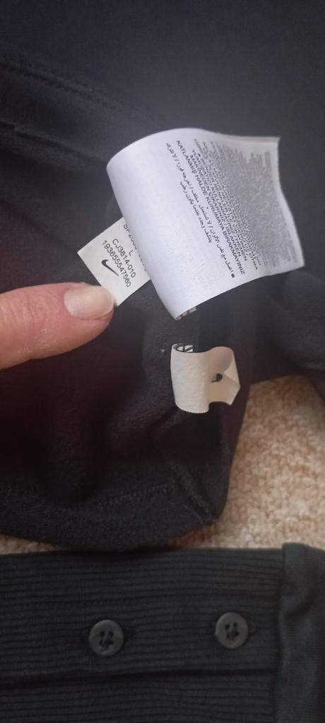 Crop top mikina zn."nike" vel."l i xl/xxl", nike,l