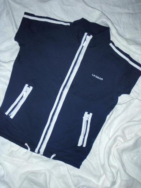 Super značková elastická mikča s krátkým rukávem, l.a. gear,164