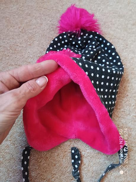 Čepice s květinou vel."5-8let", 