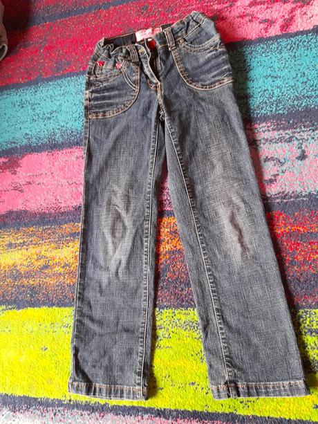 Kalhoty, džíny, rifle s motýlem, 122