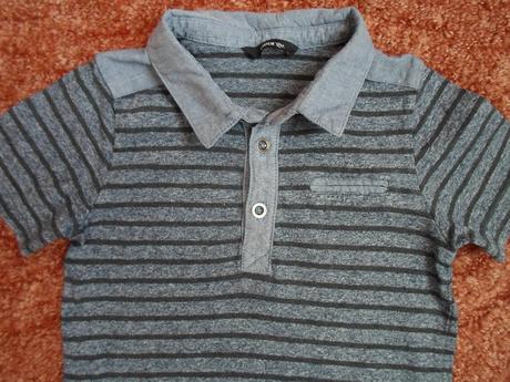 Modré tričko triko polo límeček george, george,98