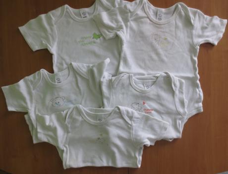 Body krátký rukáv ca 5ks v.86, 86