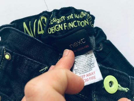 Džíny next -v.3/6 měs., next,68