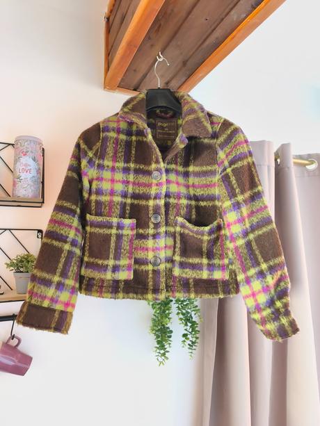 Krátká košilová bunda s/m, 164/170, takko,s