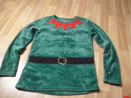 Vánoční mikina vel. s s rolničkama, s