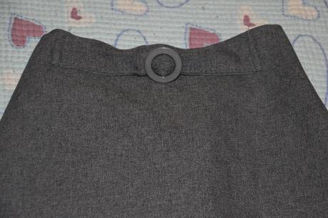 Společenská šedá sukně, vel. cca 110, 110