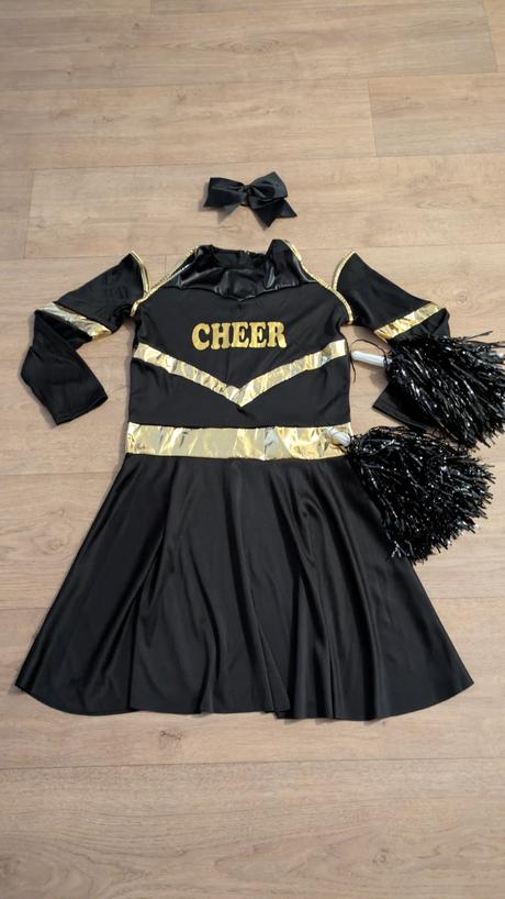 Ka417 karnevalový kostým roztleskávačka vel. m, 