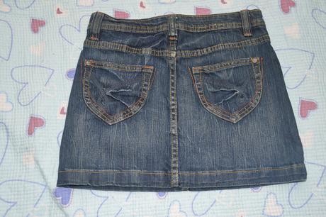 134 140 146 džínová sukně, denim,140