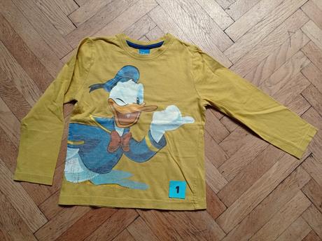 Triko dlouhý rukáv 116 - kačer donald, doba ledová, disney,116