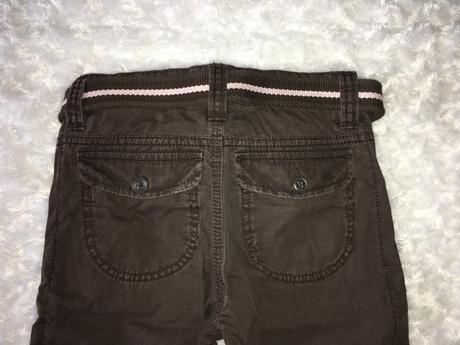 Hnědé kalhoty h&m, h&m,110