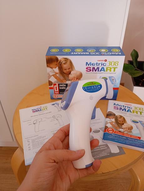 Bezkontaktní teploměr cemio metric 308 smart,
