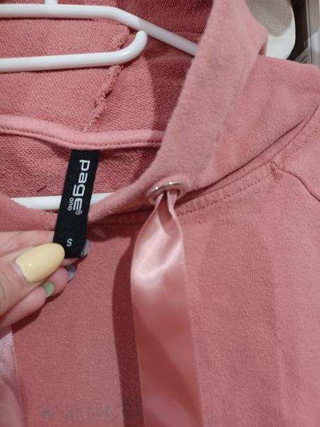 Starorůžová mikina s 3/4 rukávem 152-164, xs-s, takko,158