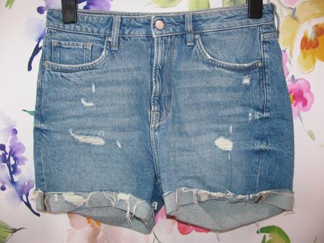 Trhané pružné džínové kraťasy quiksilver, quiksilver,38