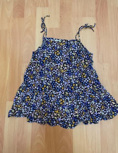 Dívčí tílko s kytičkami, h&m,134