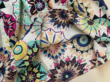 Vzor letní šaty, vel m, jsou menší cca s i méně, d, s