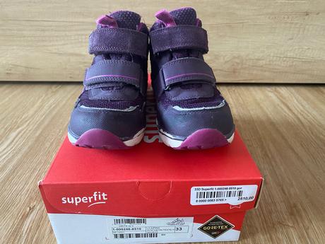 Dívčí obuv - superfit goretex, superfit,33
