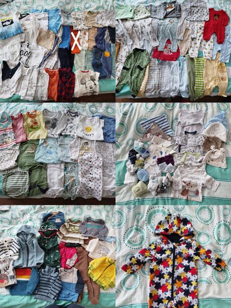 Set oblečení pro miminko/chlapečka, 68–80