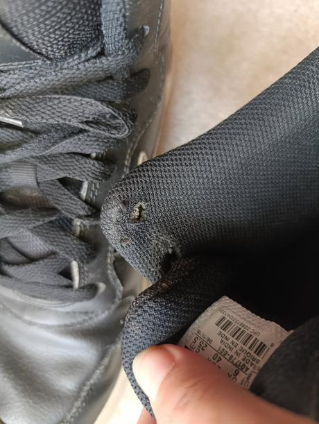 Černé kotníkové boty nike vel. 39/40, nike,39
