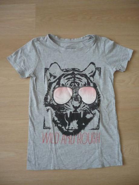 Triko krátký rukáv tygr, takko,134