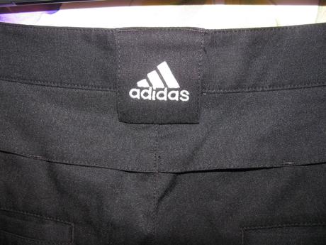 Černé elastické kraťasy adidas, adidas,32