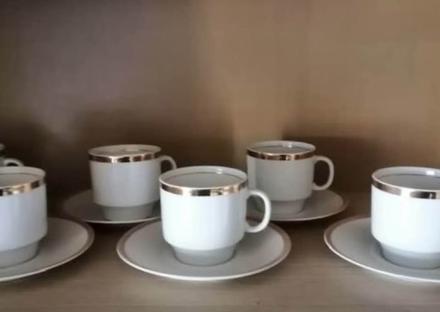 Retro sada / porcelánový set, 