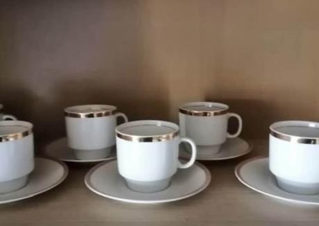 Retro sada / porcelánový set, 