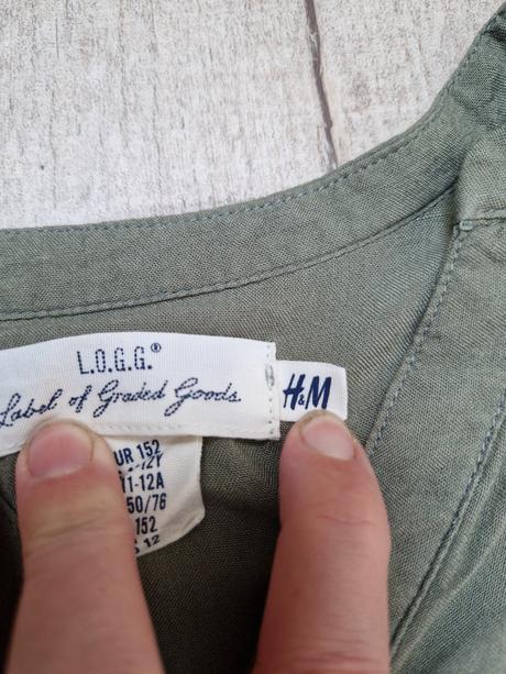 Dívčí halenka, h&m,152