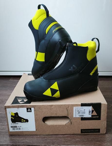 Juniorské boty na běžky fischer xj sprint eur 40, fischer,40