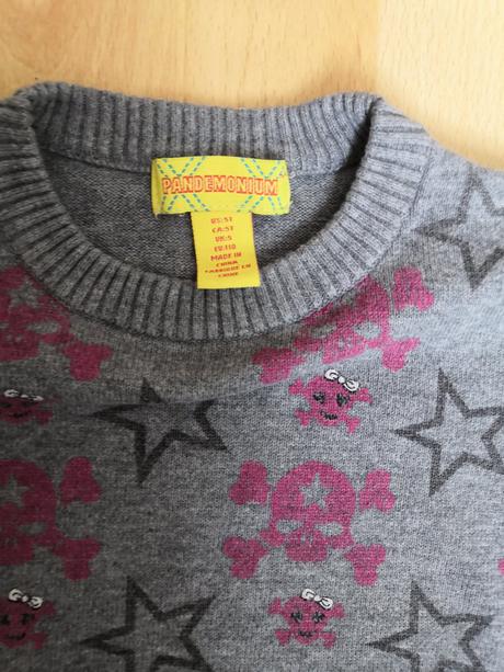 Delší svetr & svetrošaty pandermonium vel. 110, 110