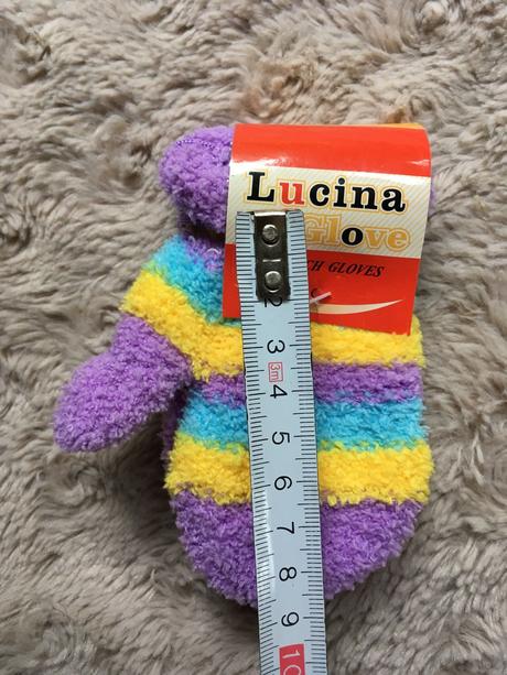 Žinylkové rukavice palčáky se šňůrkou, 74