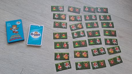 Stolní hry, 2 ks - brumíkovo kvarteto, mcdonald,