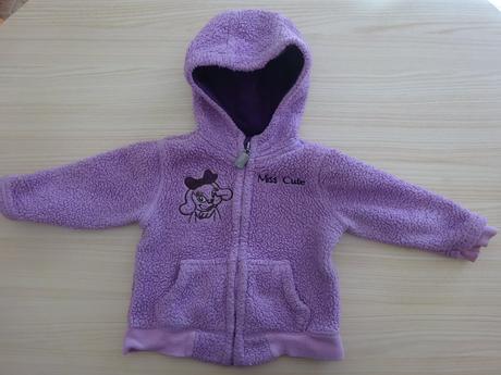 Chlupatá mikina / bunda, vel. 86, dopodopo,86
