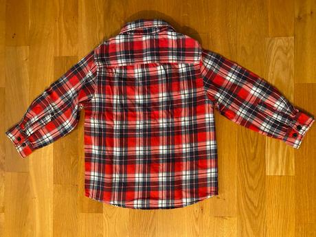 Flanelová košile cars - c&a, vel. 110, c&a,110