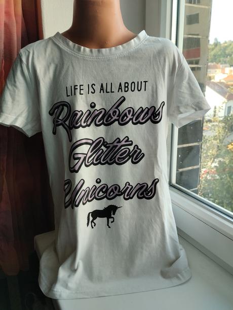 Dívčí bílé triko, xs