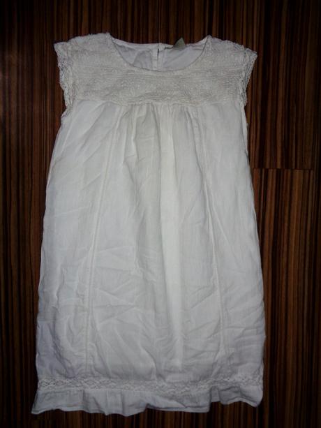 Krásné bílé vzdušné šaty, next,140