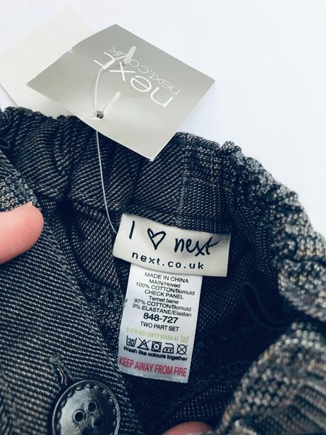 Společenské  šortky next - v.18/24 m., next,92