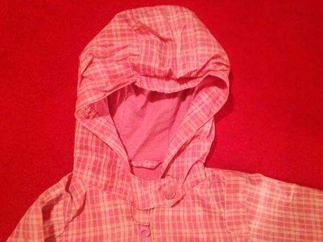 Dívčí bunda - bundička - proužky, kostičky, 86