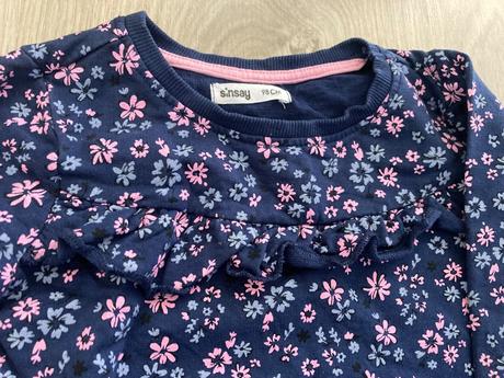 Šaty s kytičkami, sinsay,98