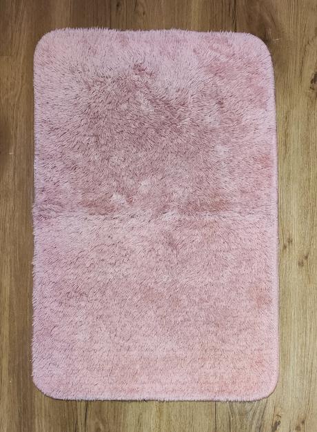 Růžová sada 3ks koupelnových předložek, 