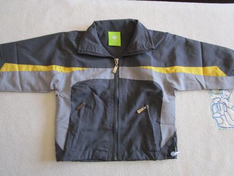 Nová šedá jarní bunda, síťovaná podšívka, 92