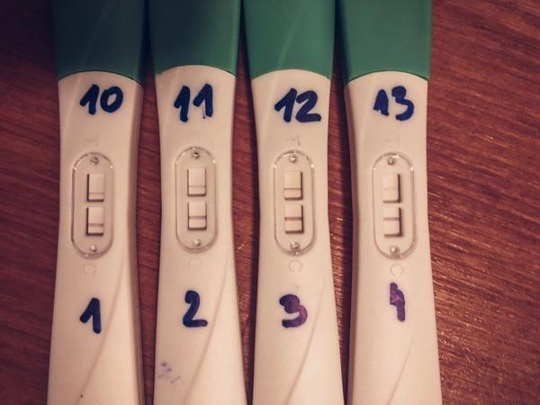 Ovu test. Myslíte si, že je pozitivní?