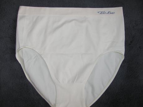 Světle krémové stahovací kalhotky, xl
