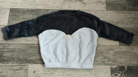 Mikina plyš 98/104, tu,98