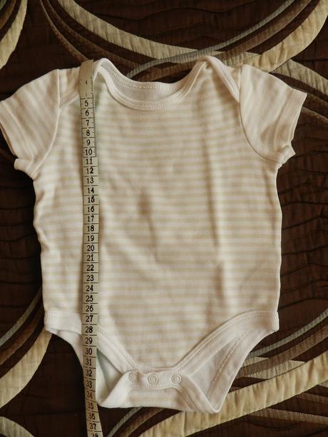 Body krátký rukáv proužky, f&f,74