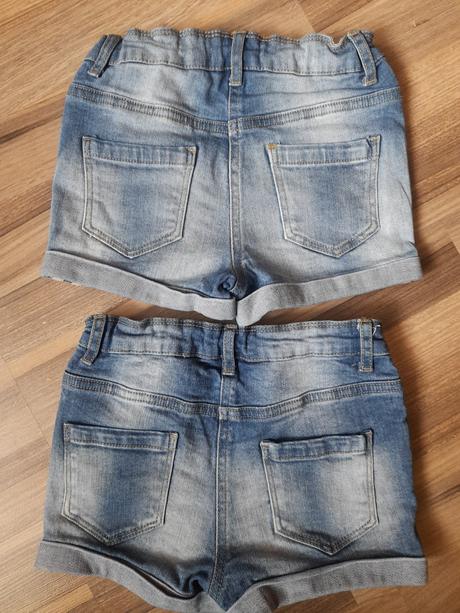 Dívčí riflové kraťasy, 116