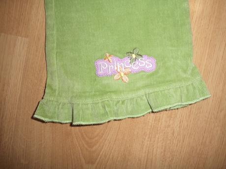 Loana nenošené manžestrové kalhoty vel.92 č.251, loana,92