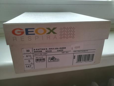 Nové pohodlné botičky geox, pravá kůže, geox,22