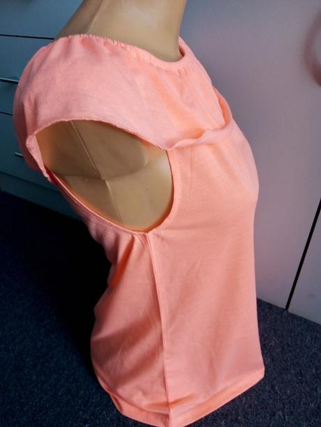 Lososové tričko-top zn."y.f.k." vel."158-164", 164